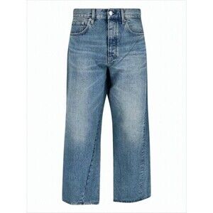 Sunflower Relaxed Wide-Leg Denim Pants With Vintage-Inspired Wash - NWT